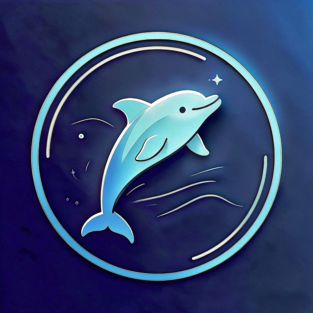 海豚工作室 logo